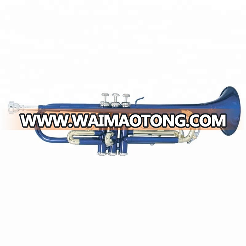 Bb Standard Professional Blue Trumpet JYTR1401BL